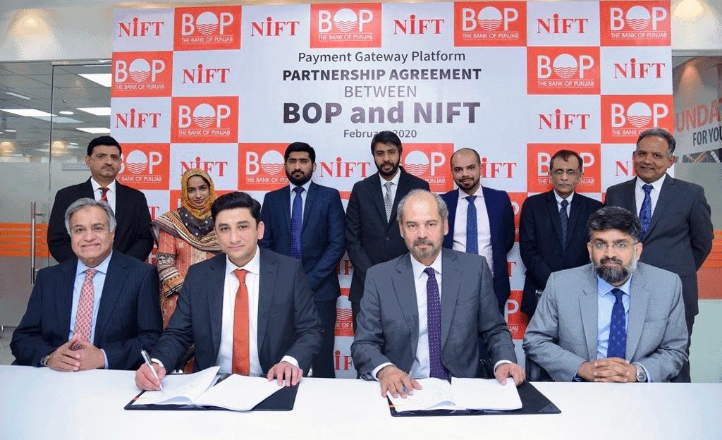 BOP Signs Agreement For NIFT EPay(DFS) Payment Platform